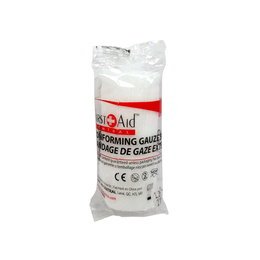 First Aid Central Conforming Gaze - 3" x 5"