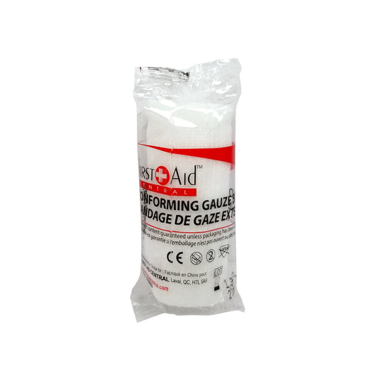 First Aid Central Conforming Gaze - 3" x 5"