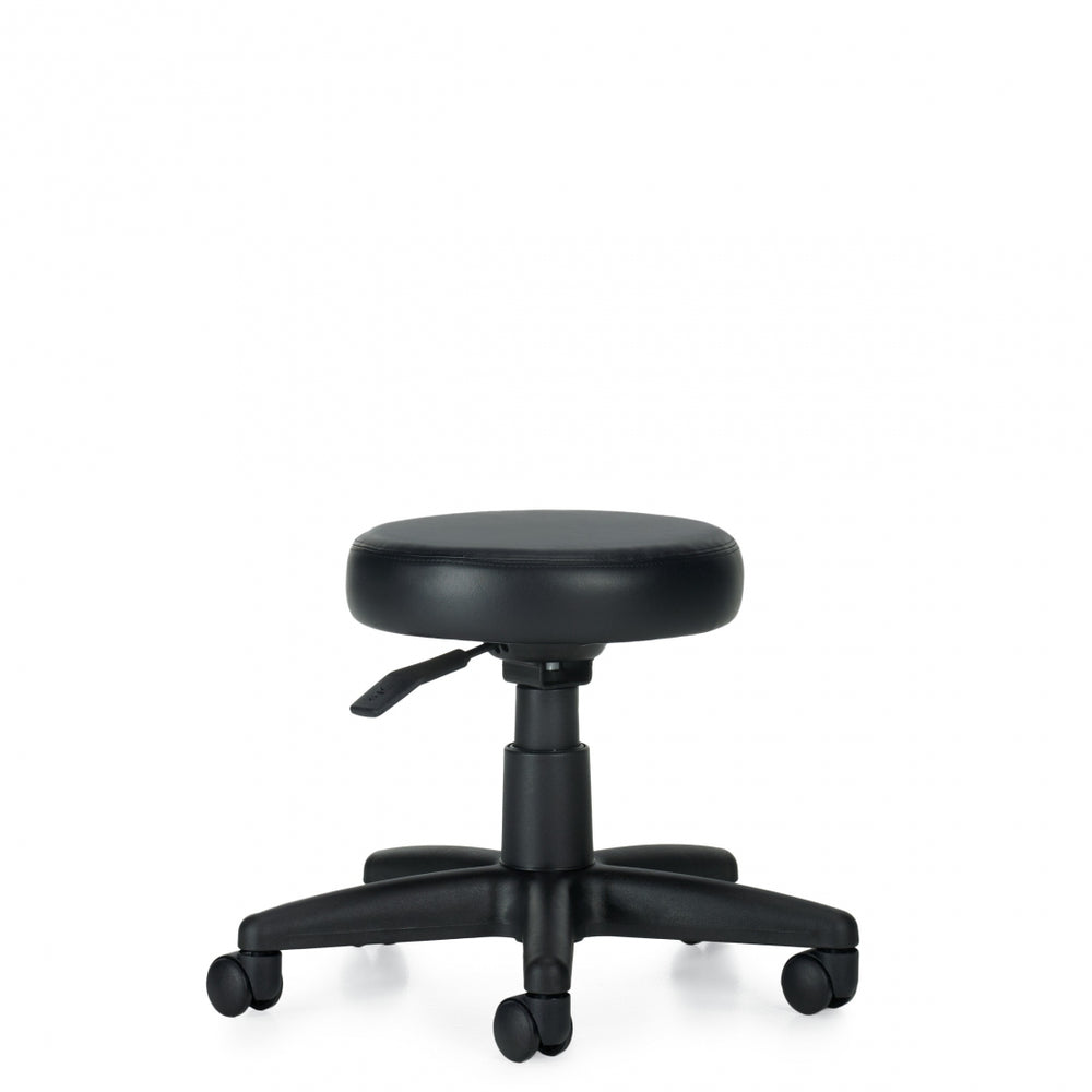 Global Swivel Stool with Task Mechanism - Black