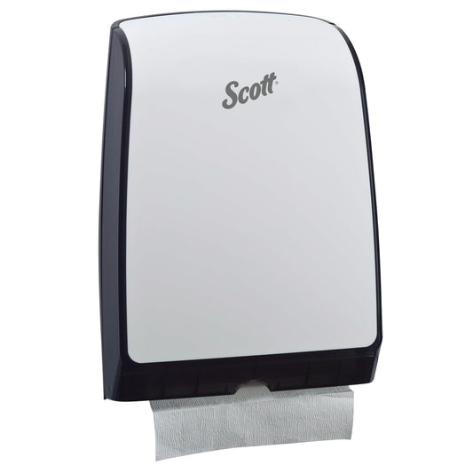 Distributeur d'essuie-mains pliés Scott Control Slimfold (34830) - Blanc