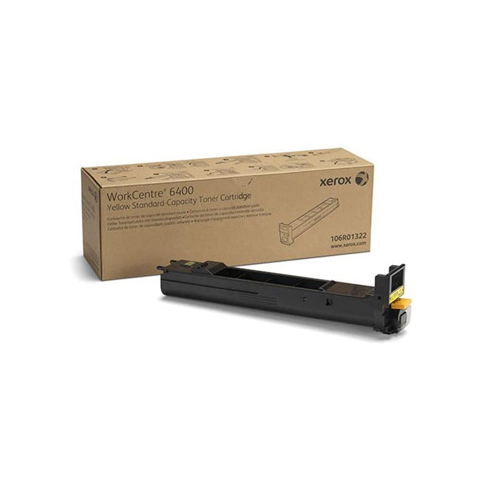 Cartouche de toner jaune à rendement standard pour Xerox WorkCentre 6400