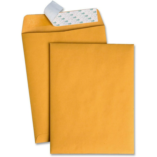 Enveloppes pour catalogue Quality Park Redi-Strip Kraft - 9" x 12"