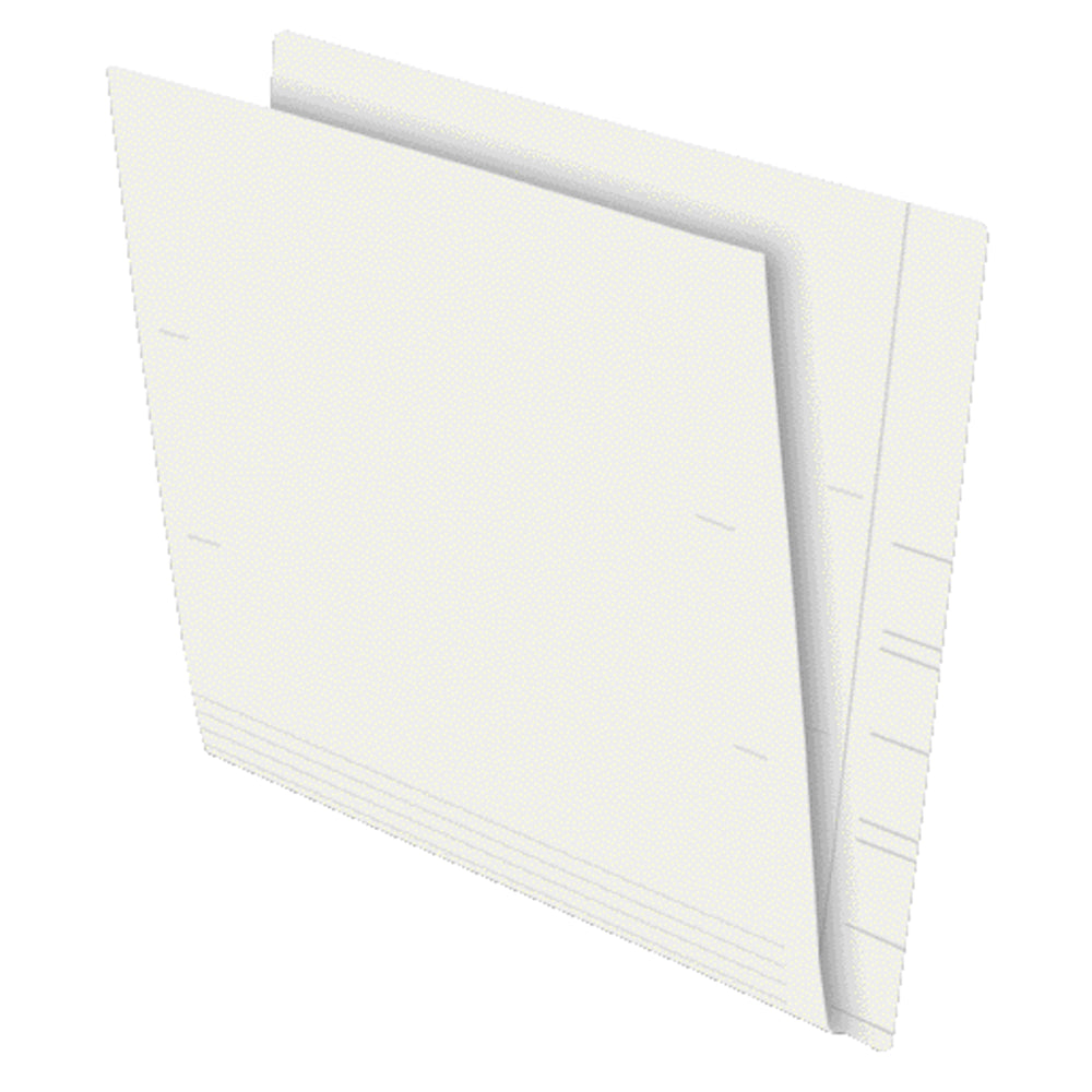 Pendaflex Ivory End Tab Folders with Reinforced Tabs - Letter Size - 100 Pack