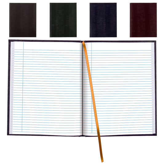 Journal exécutif à couverture rigide Blueline A10.ASX - 150 pages - Couleurs assorties