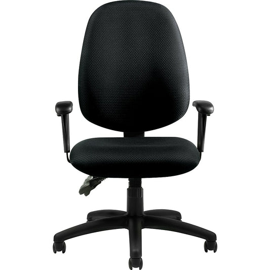 Fauteuil multi-bascules à dossier moyen Global - Noir