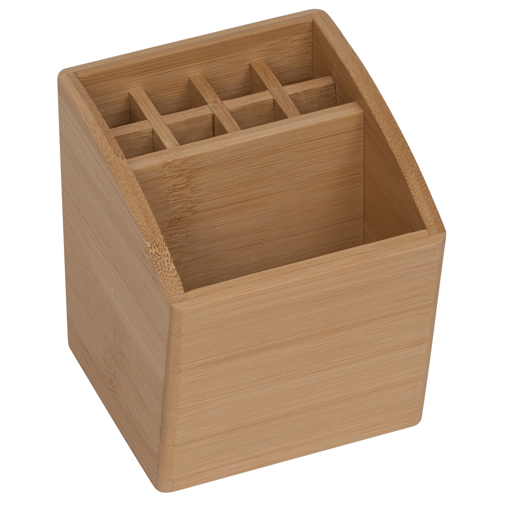 Merangue Bamboo Pencil Cup