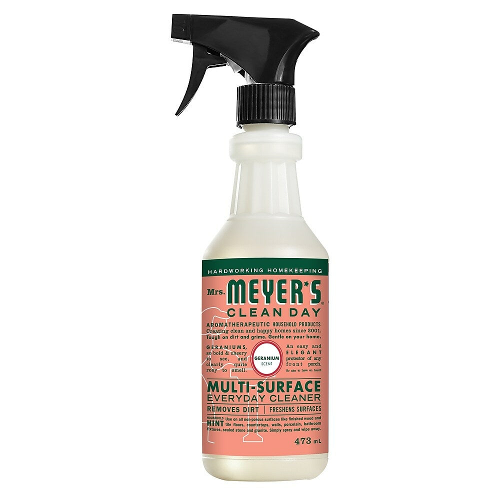 Nettoyant multi-surfaces quotidien Mrs. Meyer's Clean Day - Géranium - 473 ml