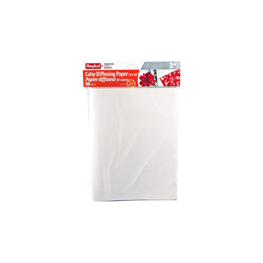Roylco 12"x 18" Colour Diffusing Paper - 50 Pack