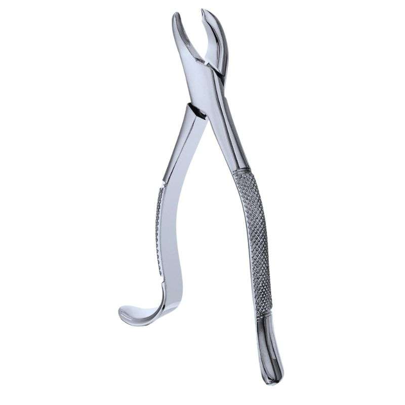 18L Upper Molar Extraction Forceps, Left Side with Thumb Hook