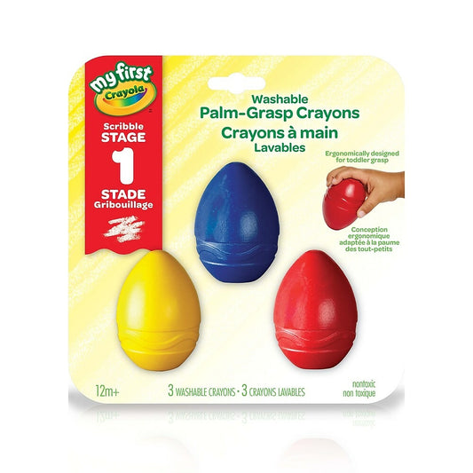 Mes premiers crayons Crayola Palm Grasp - Lot de 3