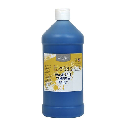 Little Masters Washable Tempera Paint - 946 ML - Blue