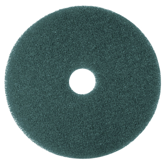 3M Blue Cleaner Pad - 19" Diameter - 5 Pack