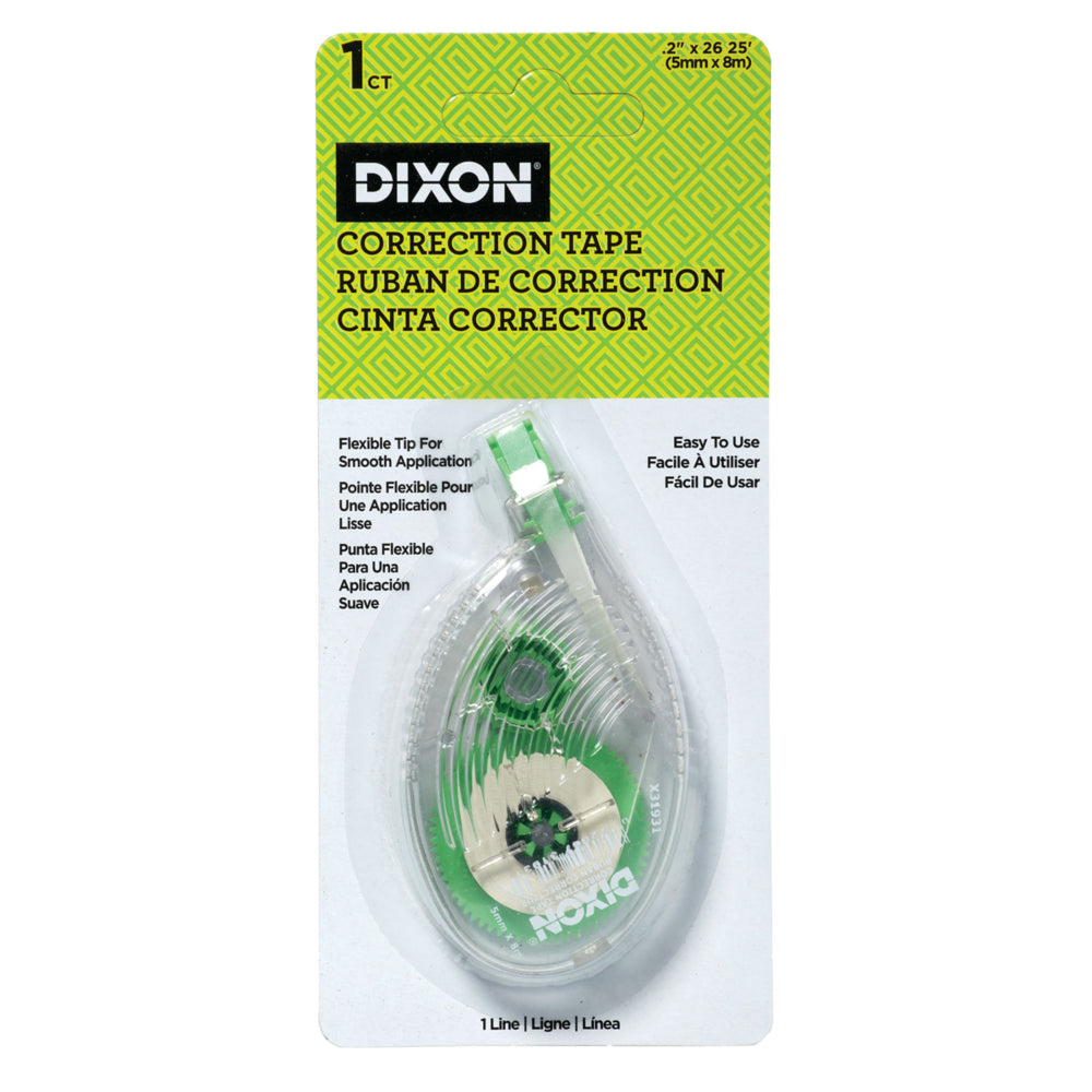 Dixon Correction Tape - 5mm x 8m - White