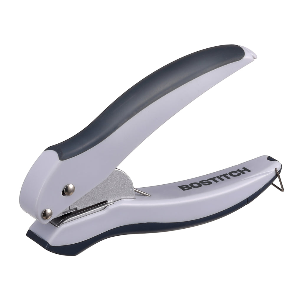 Bostitch EZ Squeeze One-Hole Punch - 9/32" Hole - 10 Sheet Capacity