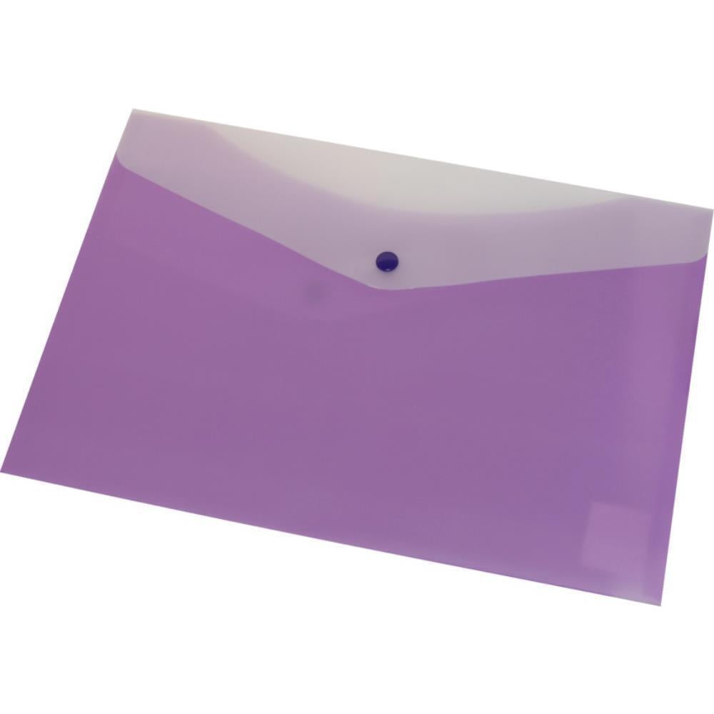 Enveloppe en polyéthylène givré VLB Filemode - 13-1/4" x 9" - Violet