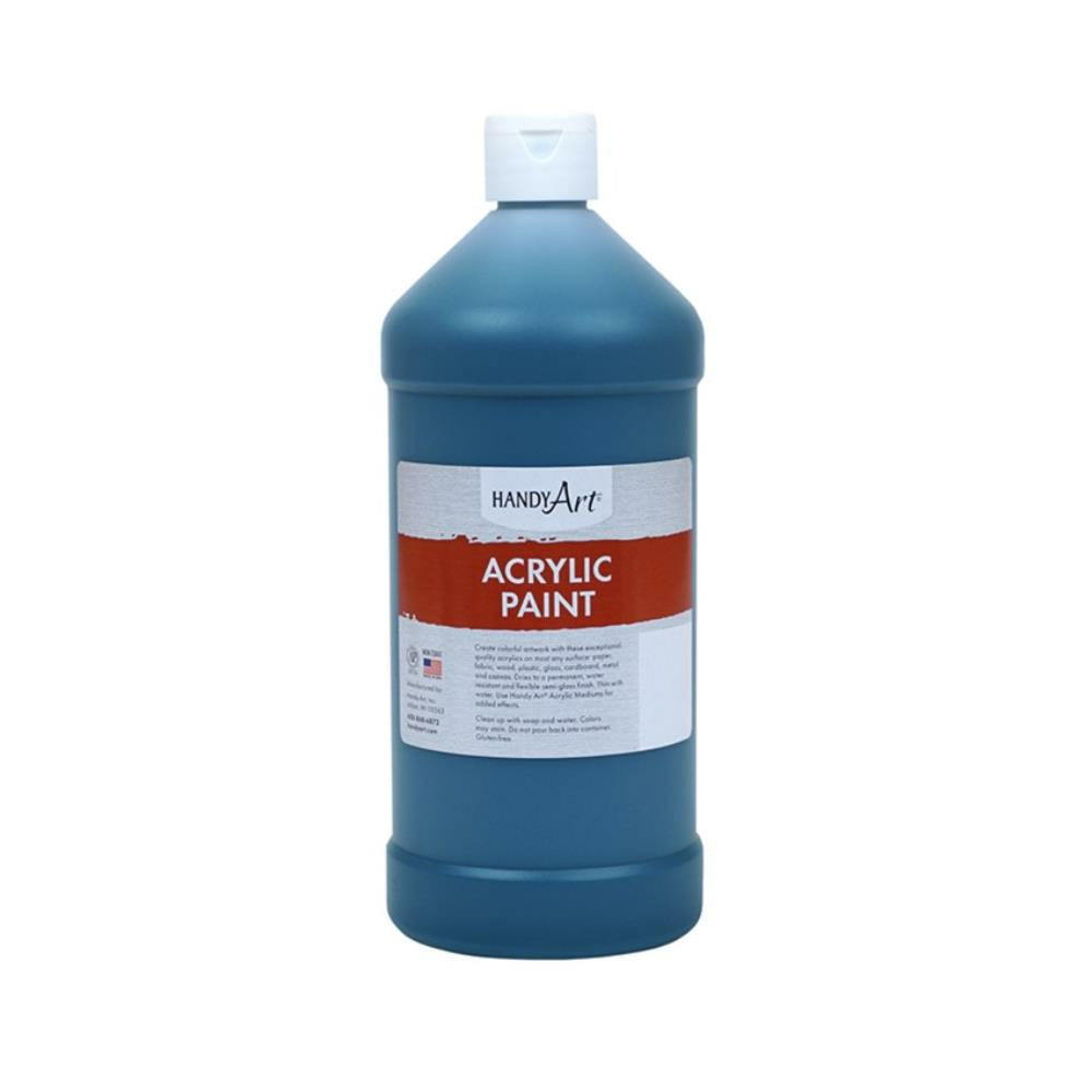Peinture acrylique Handy Art, vert phtalo, 946 ml.