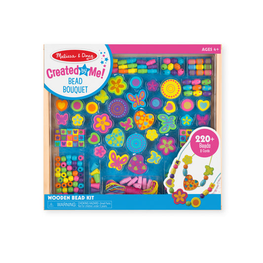 Melissa & Doug Created by Me! Bead Bouquet Wooden Bead Kit
