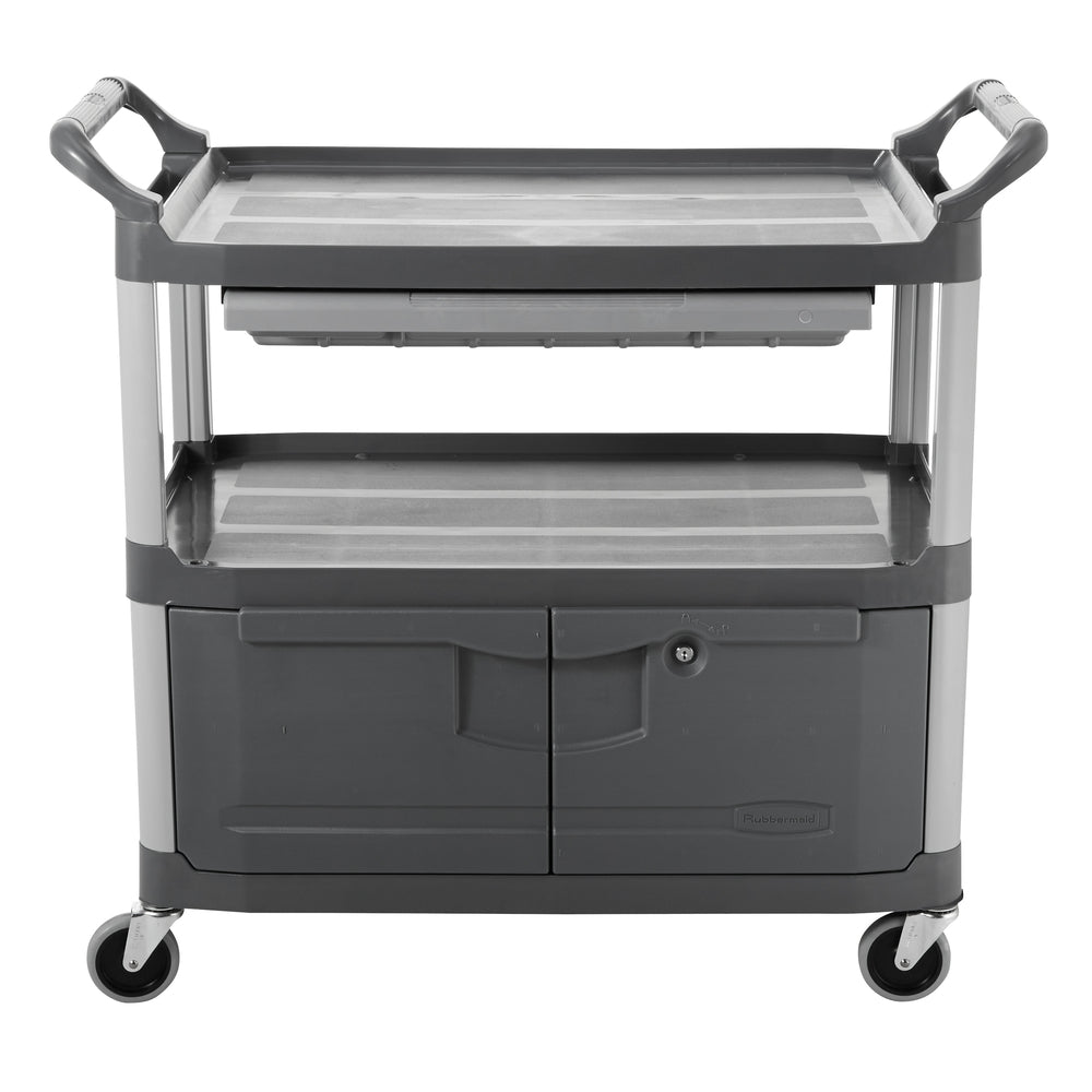 Rubbermaid Instrument Cart - Locking Doors and Drawer - 300lb