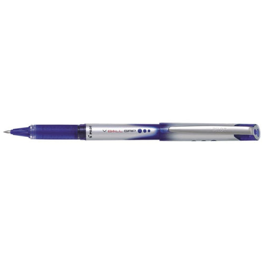 Pilot VBall Grip Roller Pen. 0,5 mm. Blue. 12/box