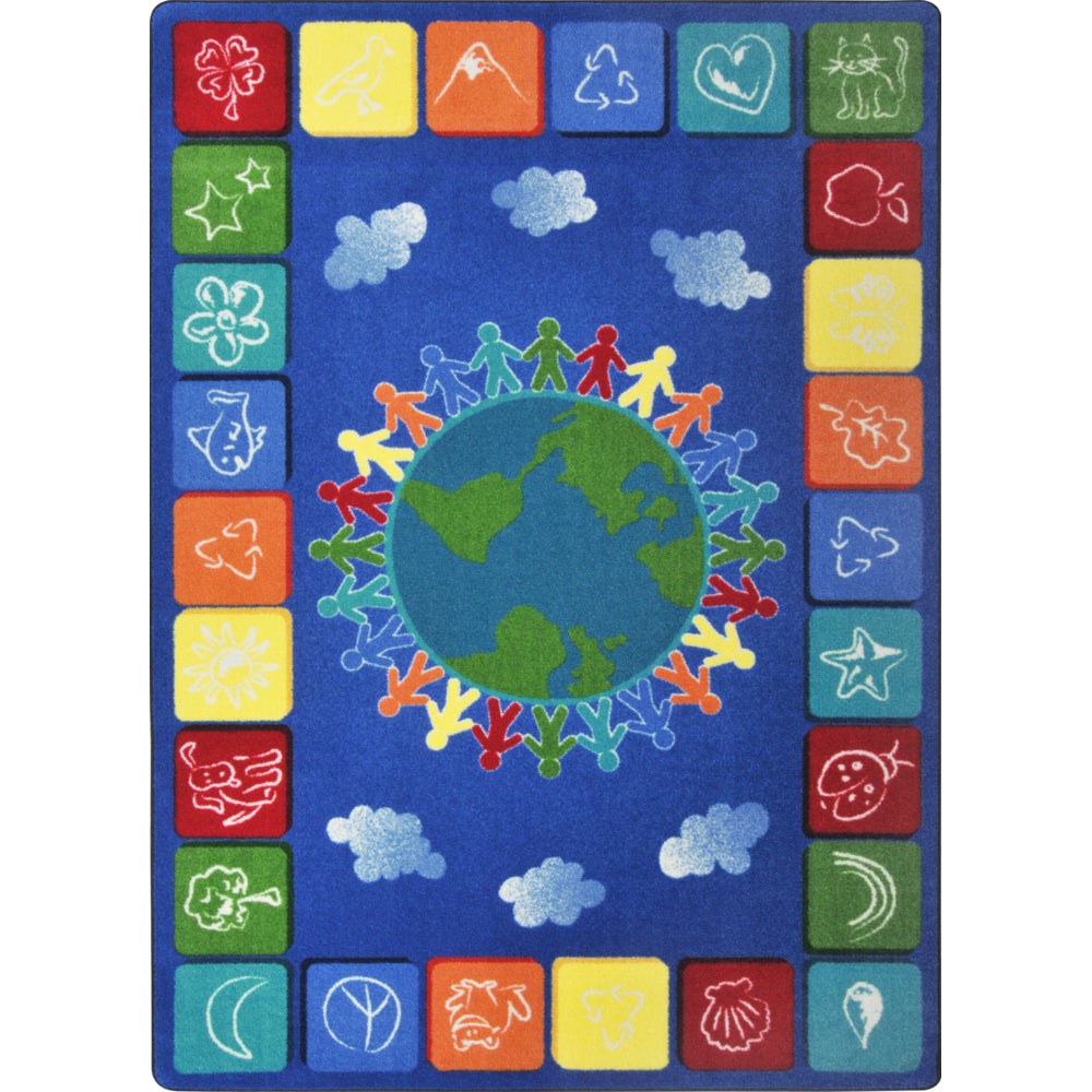 Joy Carpets One World Area Rug - 7'8" x 10'9" - Primary