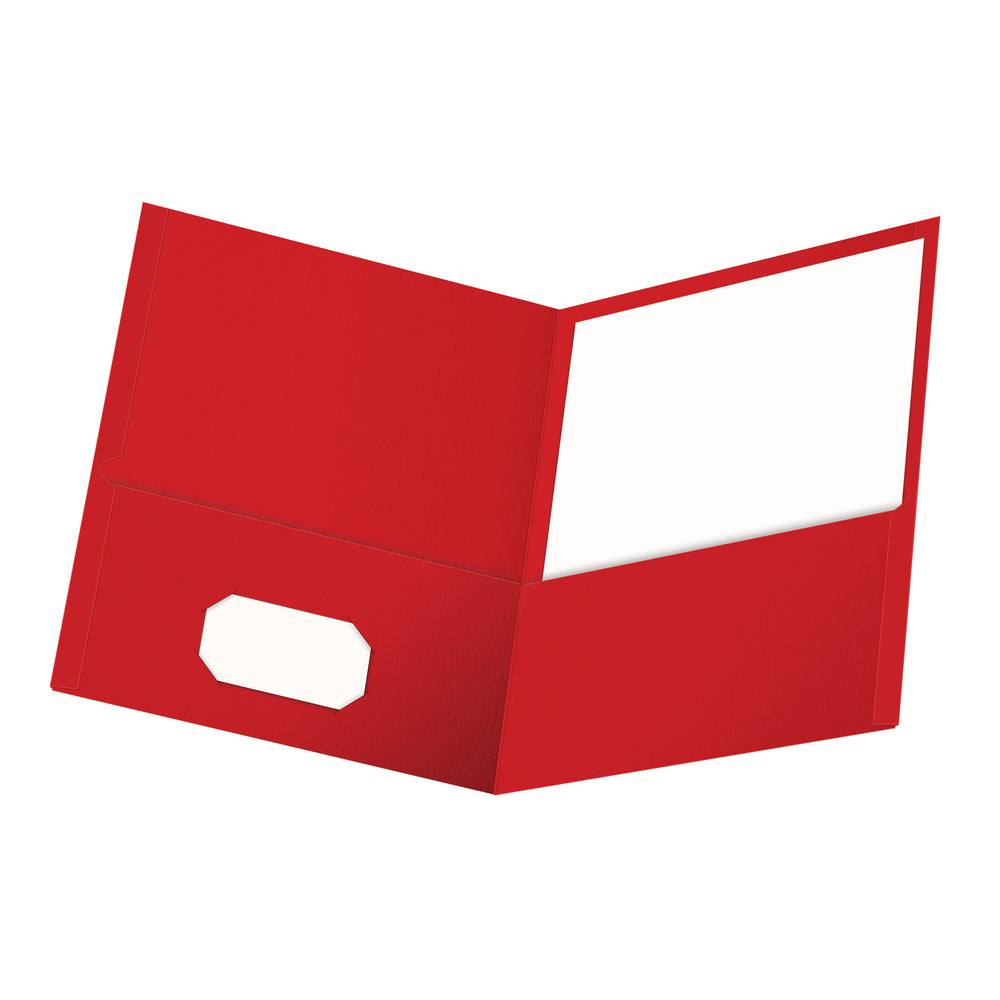 Portefeuille Oxford 2 poches - Rouge
