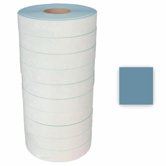 Eddie's Sato 2 Line 8 Character Permanent Labels - Blue - 60000 Pack