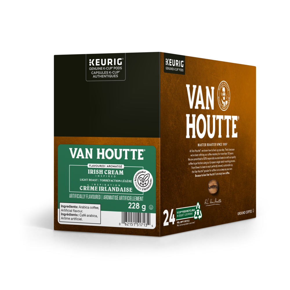Van Houtte Irish Cream K-Cup Pods - 24 Pack