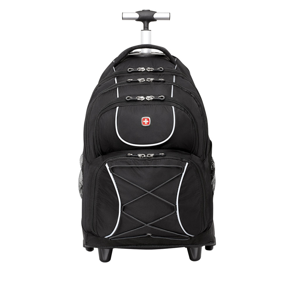 SWISSGEAR Wheeled 15.6" Laptop Backpack - Black
