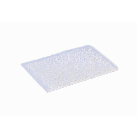 Boucle Velcro - Dos adhésif 1 pouce - Blanc - 25 pieds