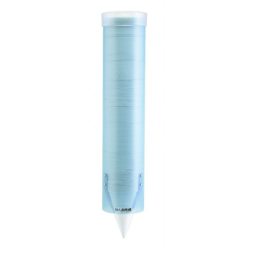 Distributeur de gobelets Trype bleu à tirage moyen, 113 à 283 ml (4 à 10 oz) - L'unité