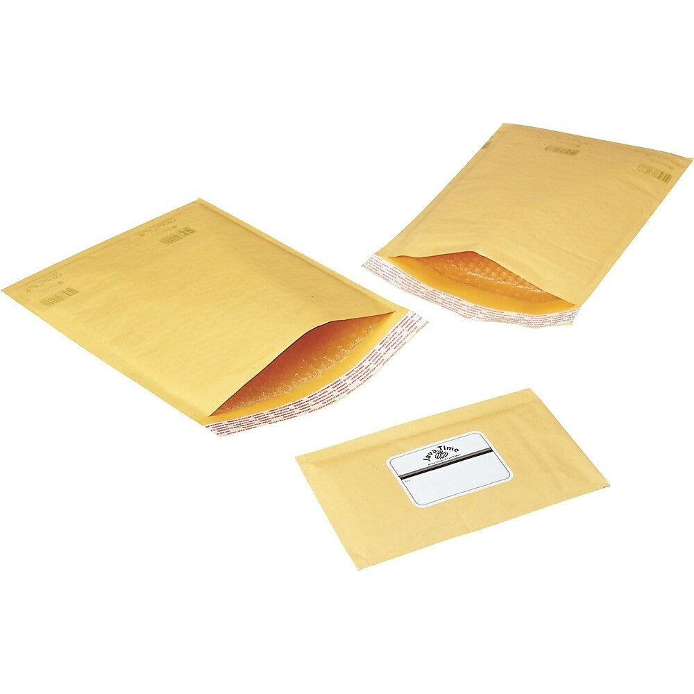 Enveloppes à bulles Polyair avec ruban adhésif - 8,5" x 12" - Paquet de 100