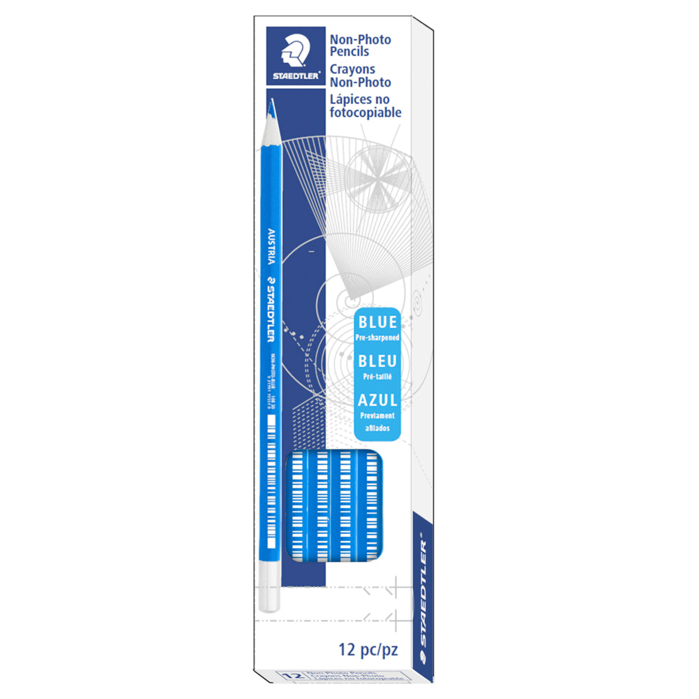 Staedtler Non-Photo Pencil - Blue - 12 Pack