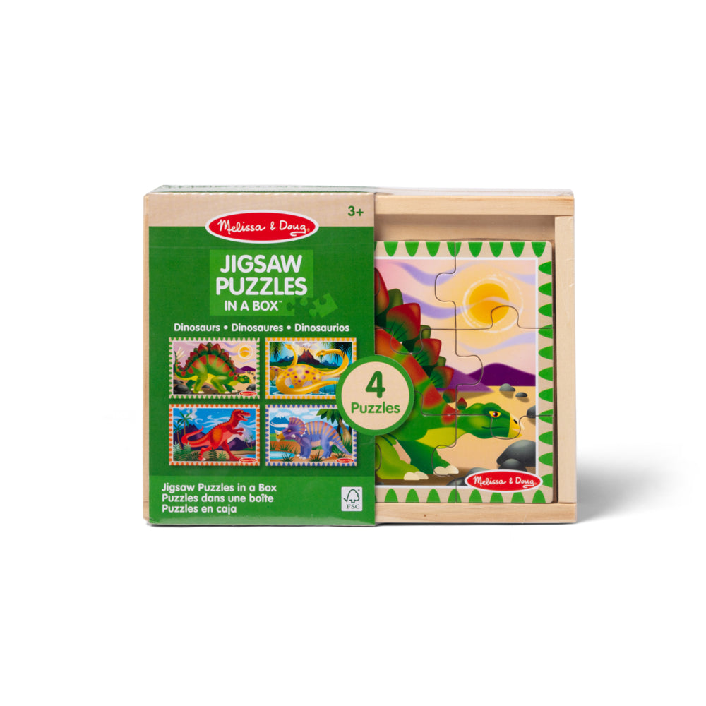 Coffret de puzzles dinosaures Melissa &amp; Doug