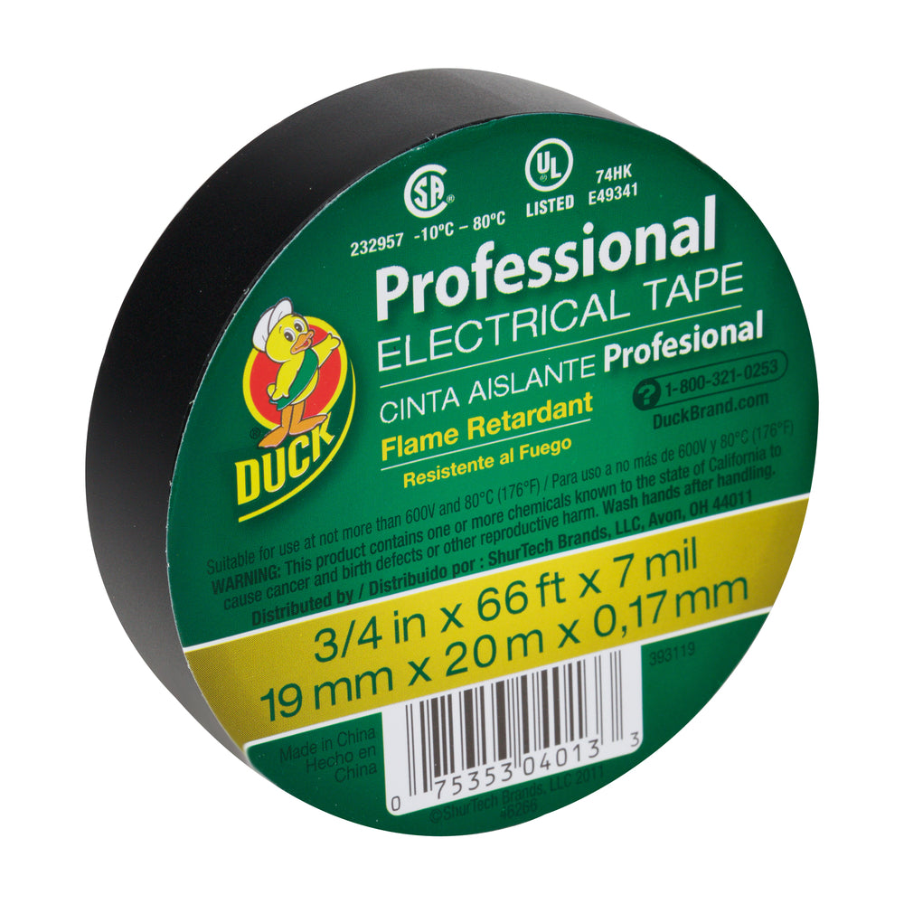 Shurtech Pro Grade Electric Duck Tape - Black