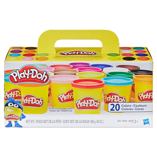 Pack Super Color Play-Doh - Lot de 20