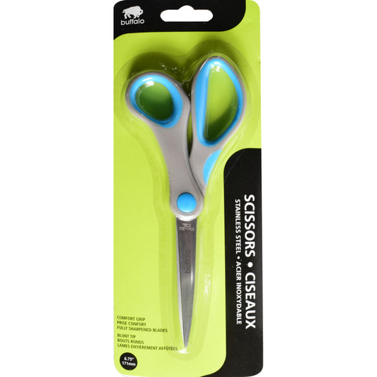 Buffalo Blunt Tip 6.75" Comfort Grip Scissors