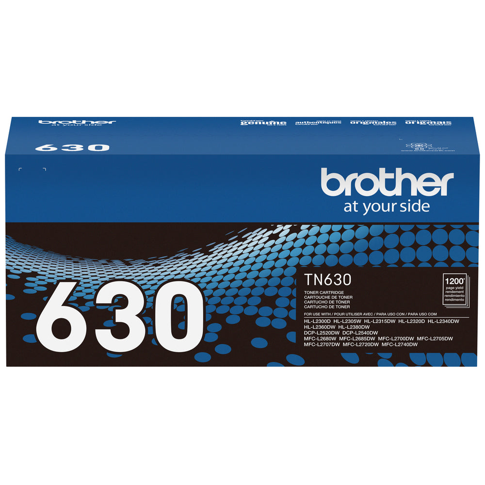 Brother TN630 Standard-Yield Black Toner Cartridge