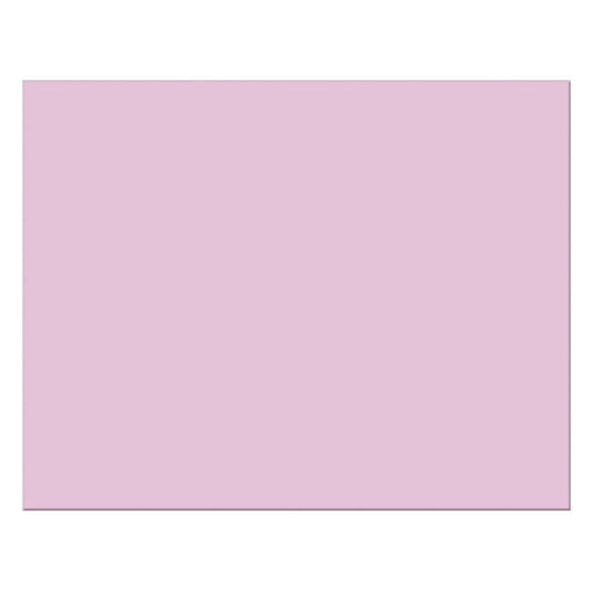 Carton de chemin de fer Pacon 4 plis, rose, 55,9 cm x 71,1 cm, 25 feuilles/paquet