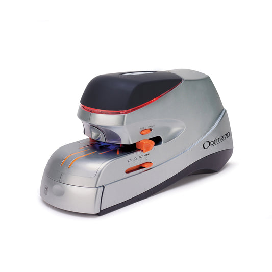 Swingline Optima 70 Electric Stapler - 70 Sheets -  Silver