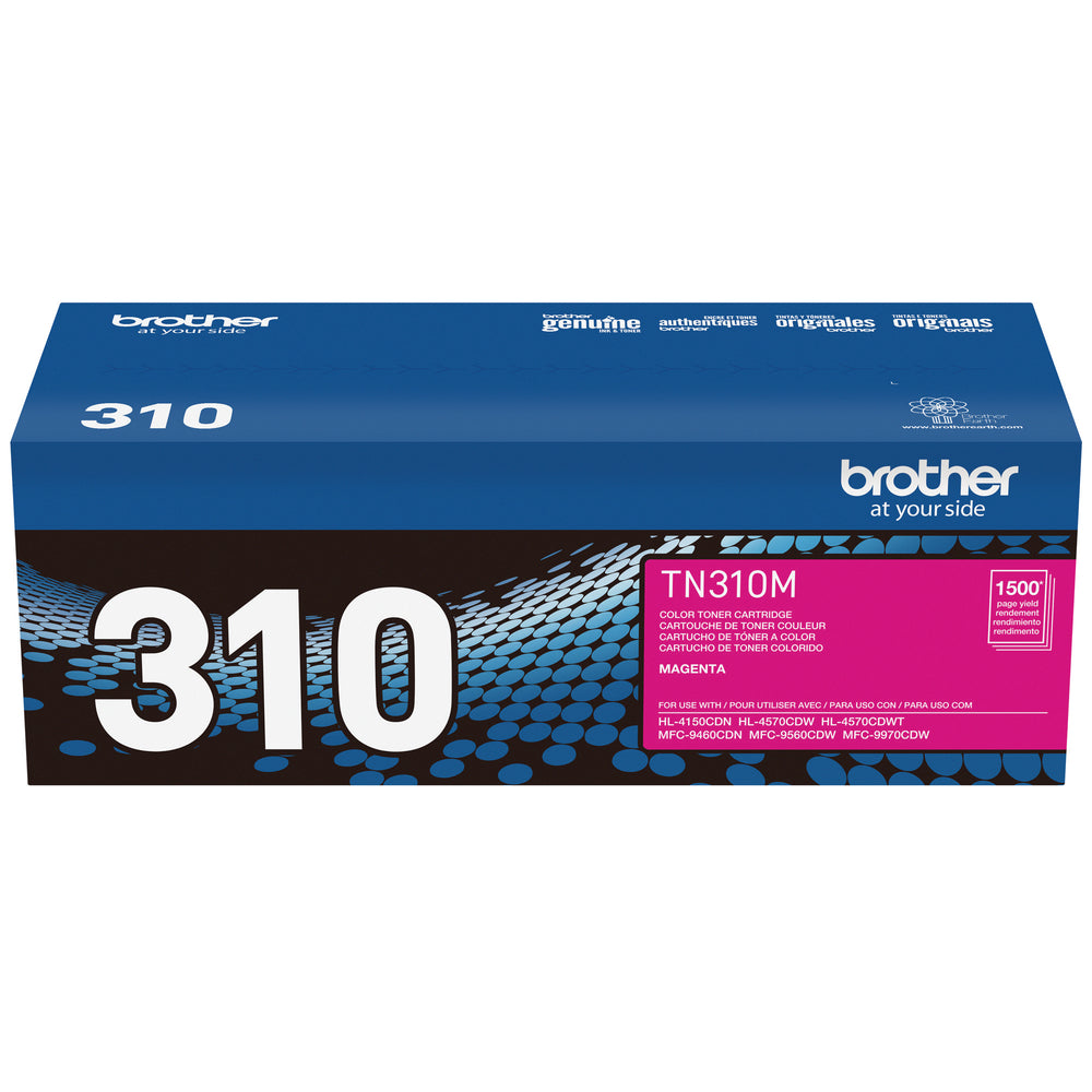 Cartouche de toner magenta à rendement standard Brother TN310