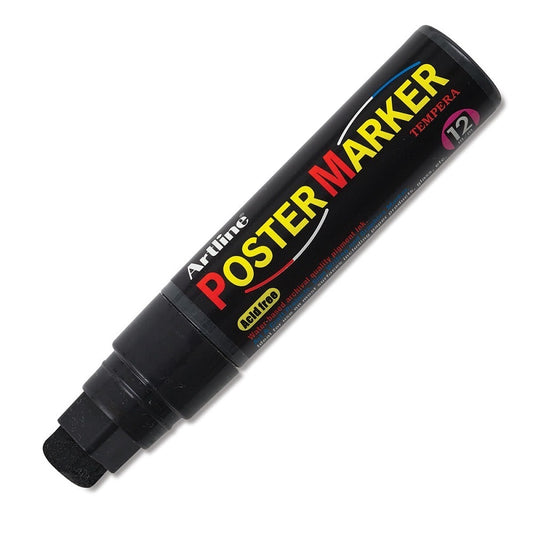 Jiffco Artline Tempera Poster Marker - Black