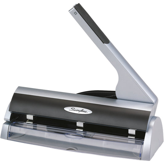 Swingline Optima 2 or 3-Hole Adjustable Low Force Punch - 20-Sheet Capacity