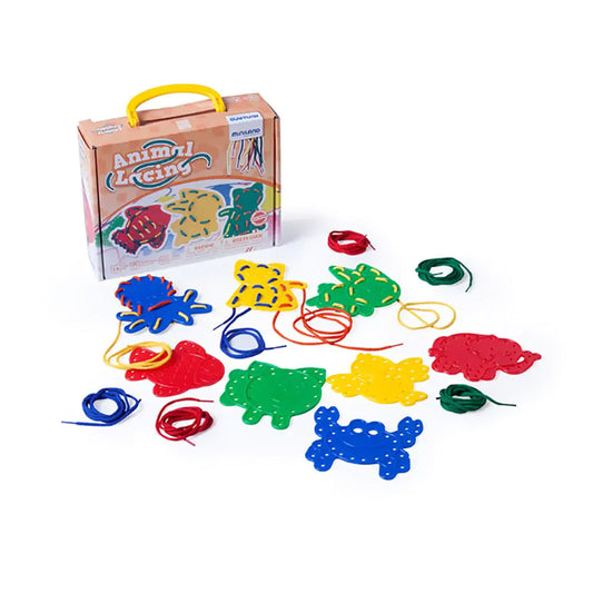 Miniland Educational Animal Lacing Set