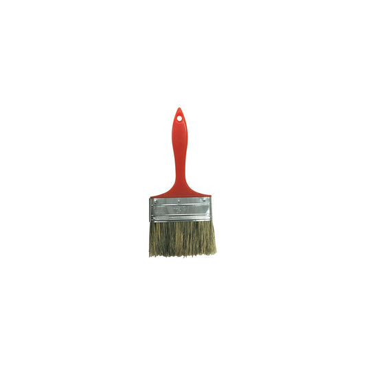 Crown-Meakins Industrial Bristle Paint Brush - Handle Material Plastic - 4"W - Grey - 12 Pack