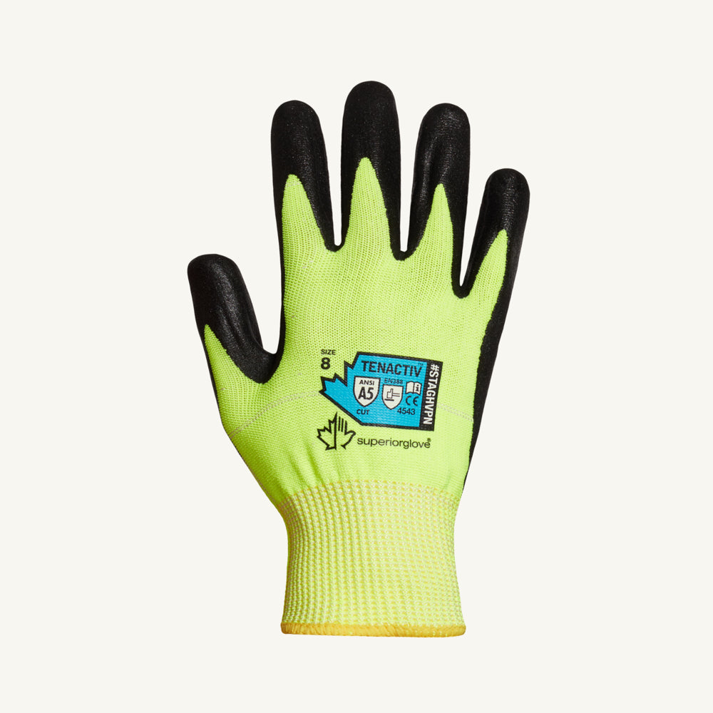 Gants multi-usages TenActiv TenActiv - Jaune - 6 - L'unité