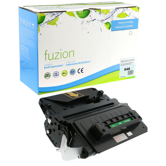 Cartouche de toner compatible Fuzion HP 64A – Rendement standard – Noir