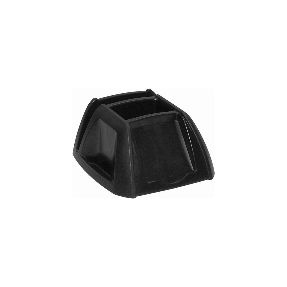 Organiseur de bureau Staples en plastique recyclé – Noir (17520)