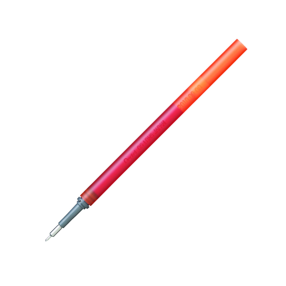 Pentel Refill Ink For EnerGel Infree Gel Pen - 0.5mm Fine Point Needle Tip - Orange Ink