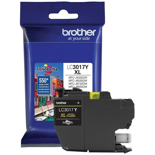 Brother LC3017 High-Yield Yellow Ink Cartridge
