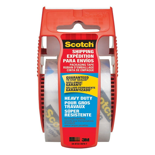 Scotch Super-Strength Premium Packaging Tape, 48 mm x 20.3 m